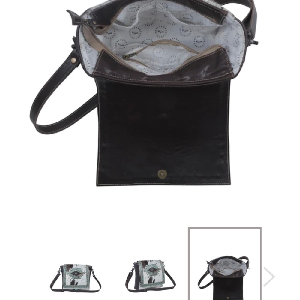NEW WITH TAGS! Myra Bag - Teal Flowers Concealed Bag - Picture 9 of 10